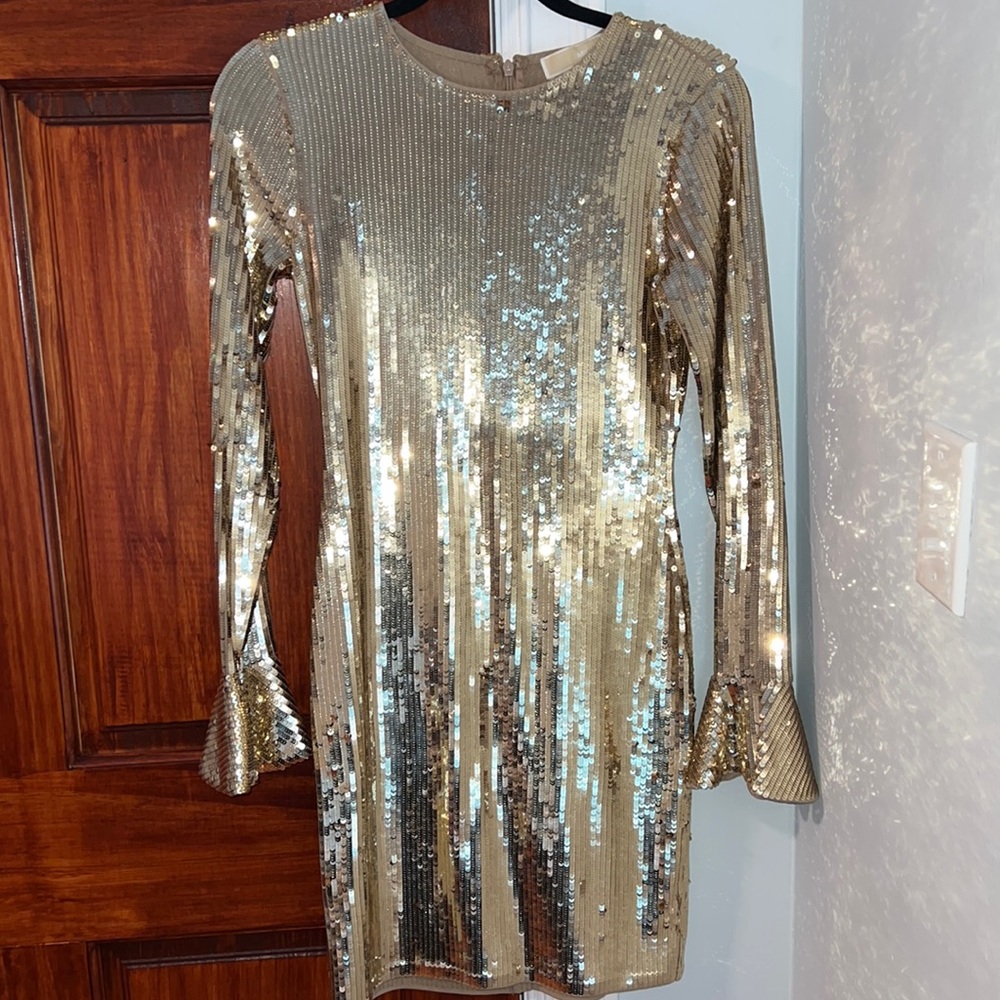 Michael kors sequin dress size XS